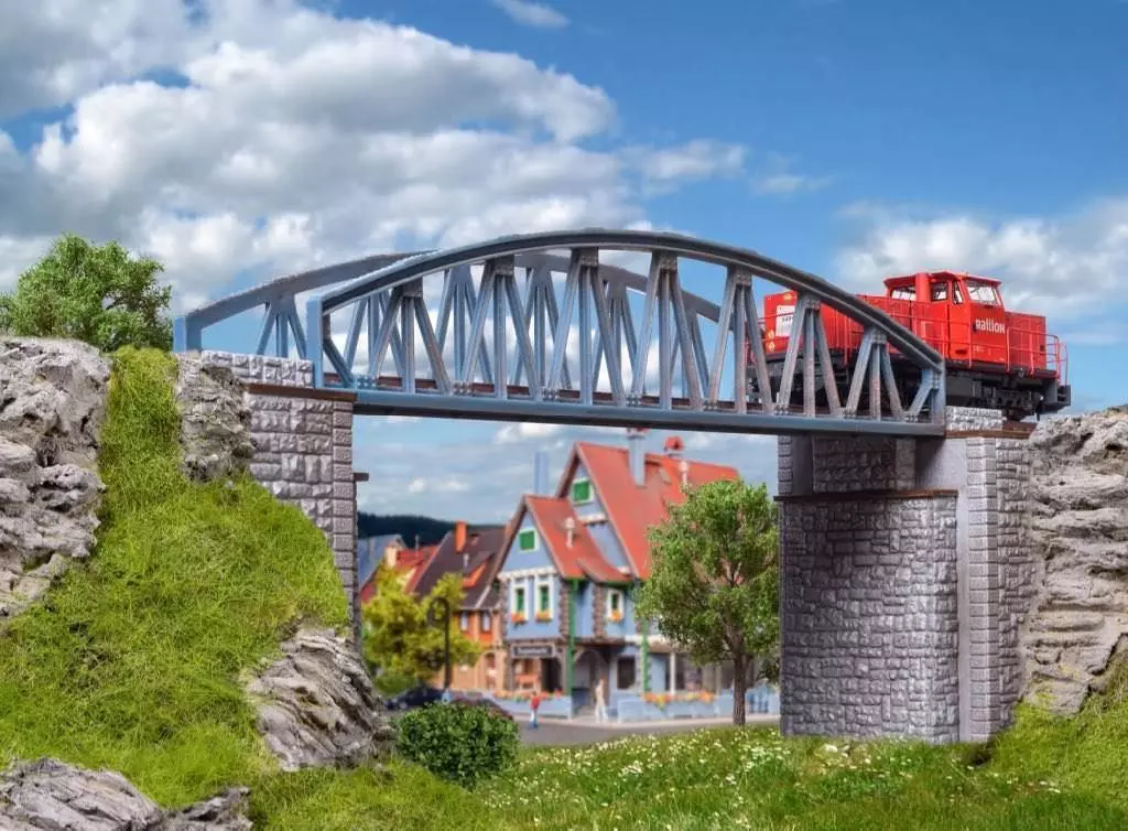 Vollmer 47302 - Stahlbogenbrücke gerade N 1:160