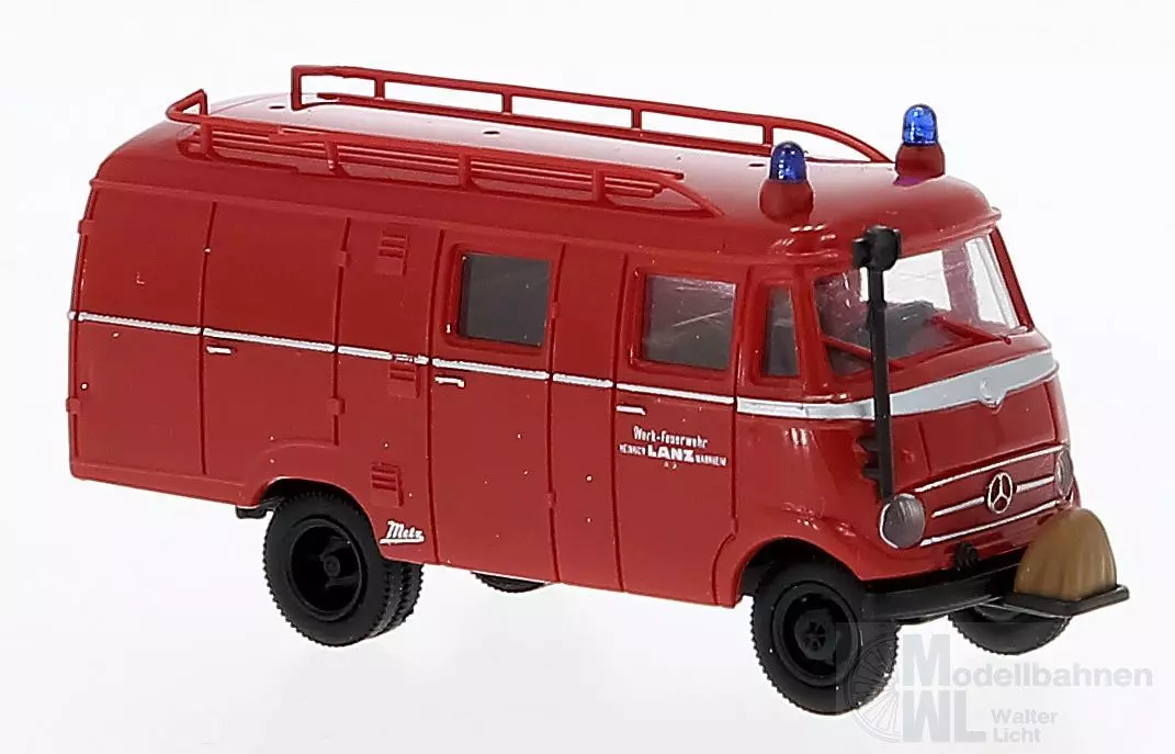 Brekina 36612 - Mercedes-Benz LF319 Lanz-Werkfeuerwehr H0 1:87