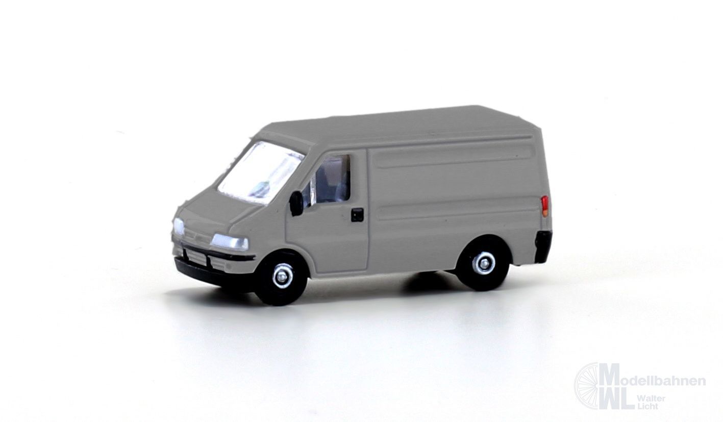 Lemke Minis 61214 - Fiat Ducato II Transporter grau N 1:160