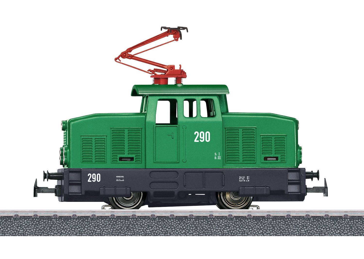 Märklin 36509 - E-Lok Typ Henschel EA Ep.IV H0/WS