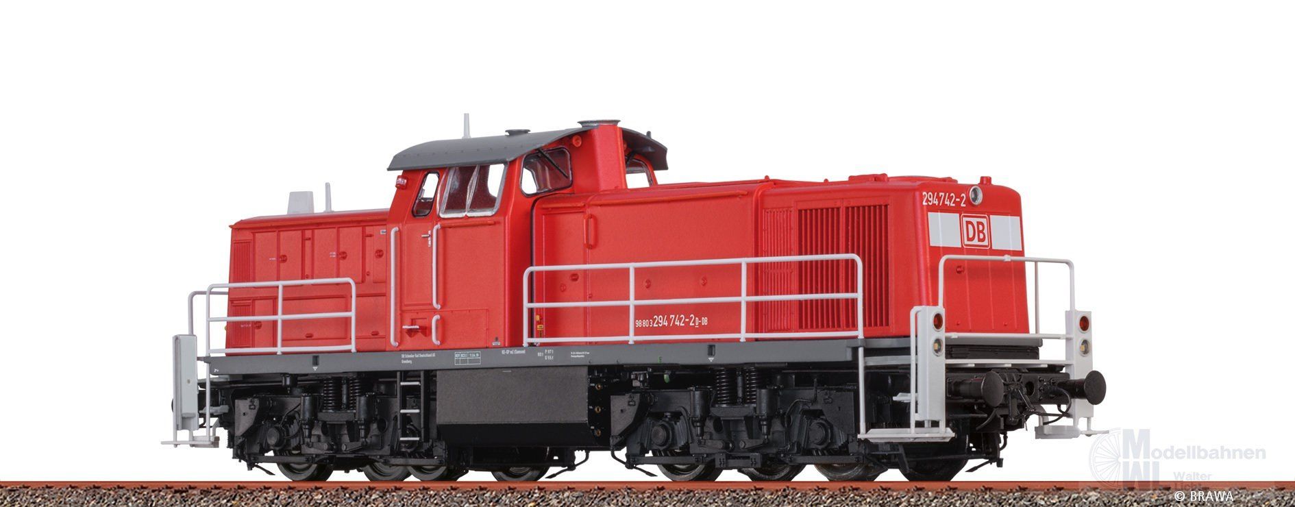 Brawa 41593 - Diesellok BR 294 742-2 DB Ep.VI H0/WS Sound