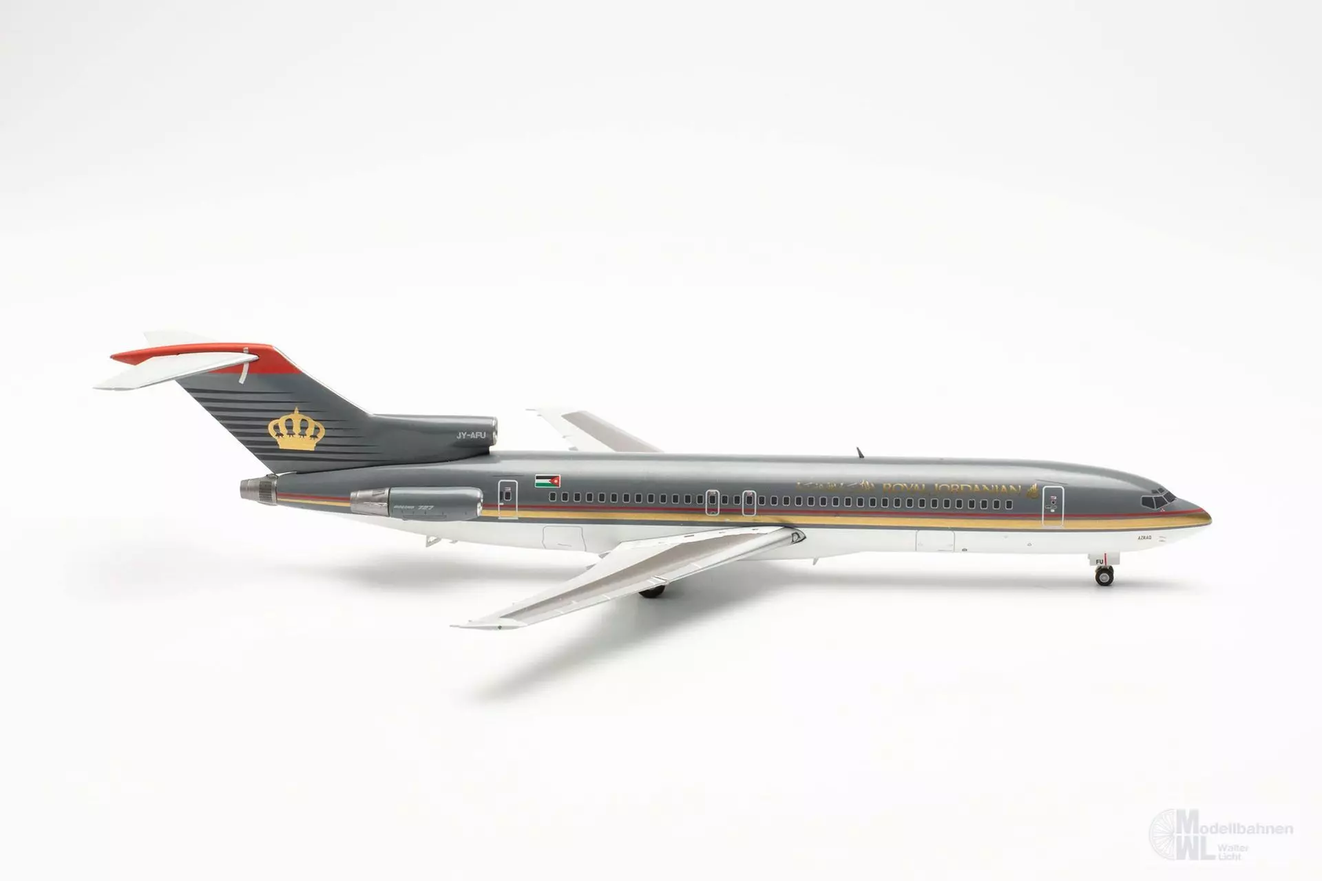 Herpa 572101 - Royal Jordanian Boeing 727-200 1:200