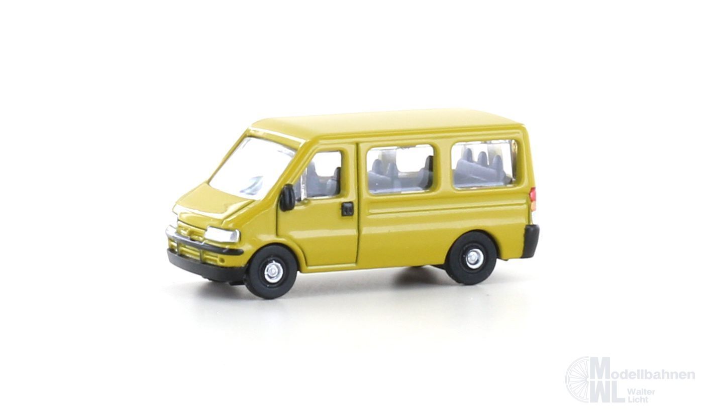 Lemke Minis 61313 - Fiat Ducato II Bus gelb N 1:160