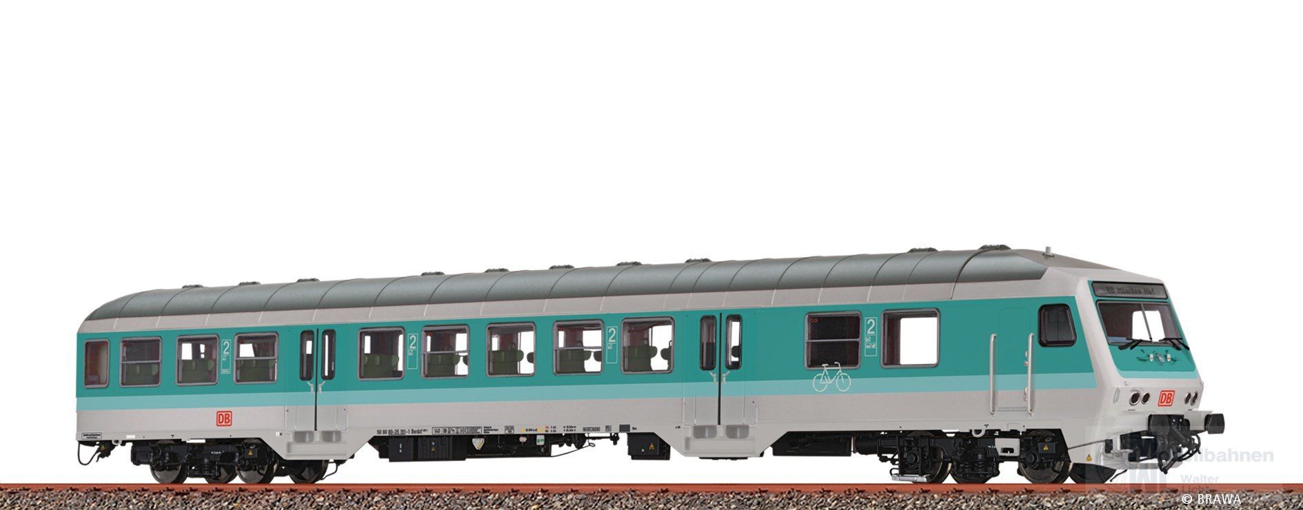 Brawa 46552 - Steuerwagen Bnrdzf 483.1 DB Ep.V H0/WS