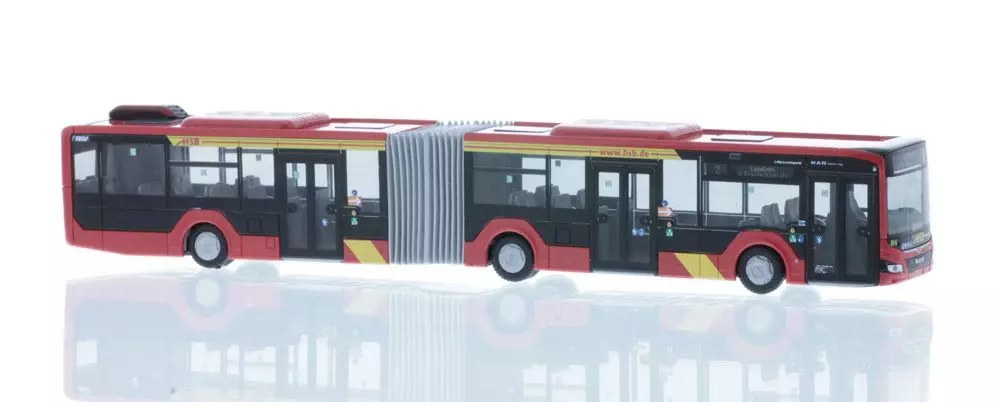 Rietze 75827 - MAN Lion´s City 18´18 Hanauer Straßenbahn H0 1:87