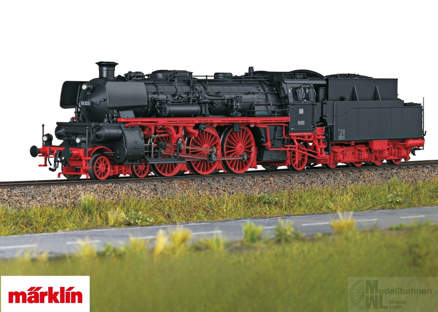 Märklin 38323 - Dampflok BR 18 323 DB Ep.III H0/WS Sound