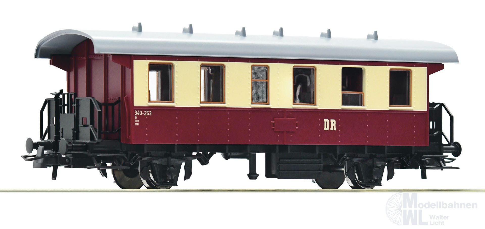 Roco 54334 - Personenwagen DR Ep.III 2.Kl. H0/GL