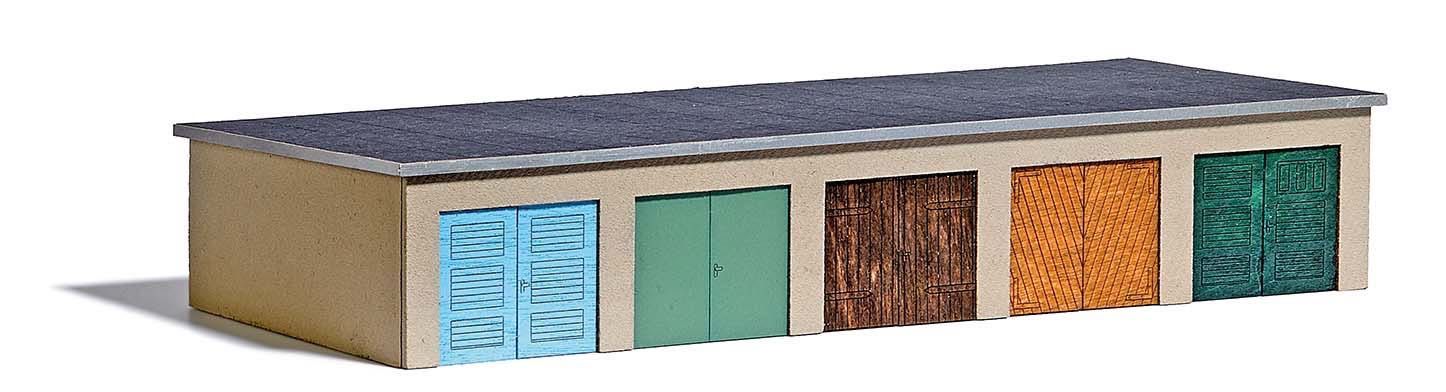 Busch 1648 - Garagenkomplex H0 1:87