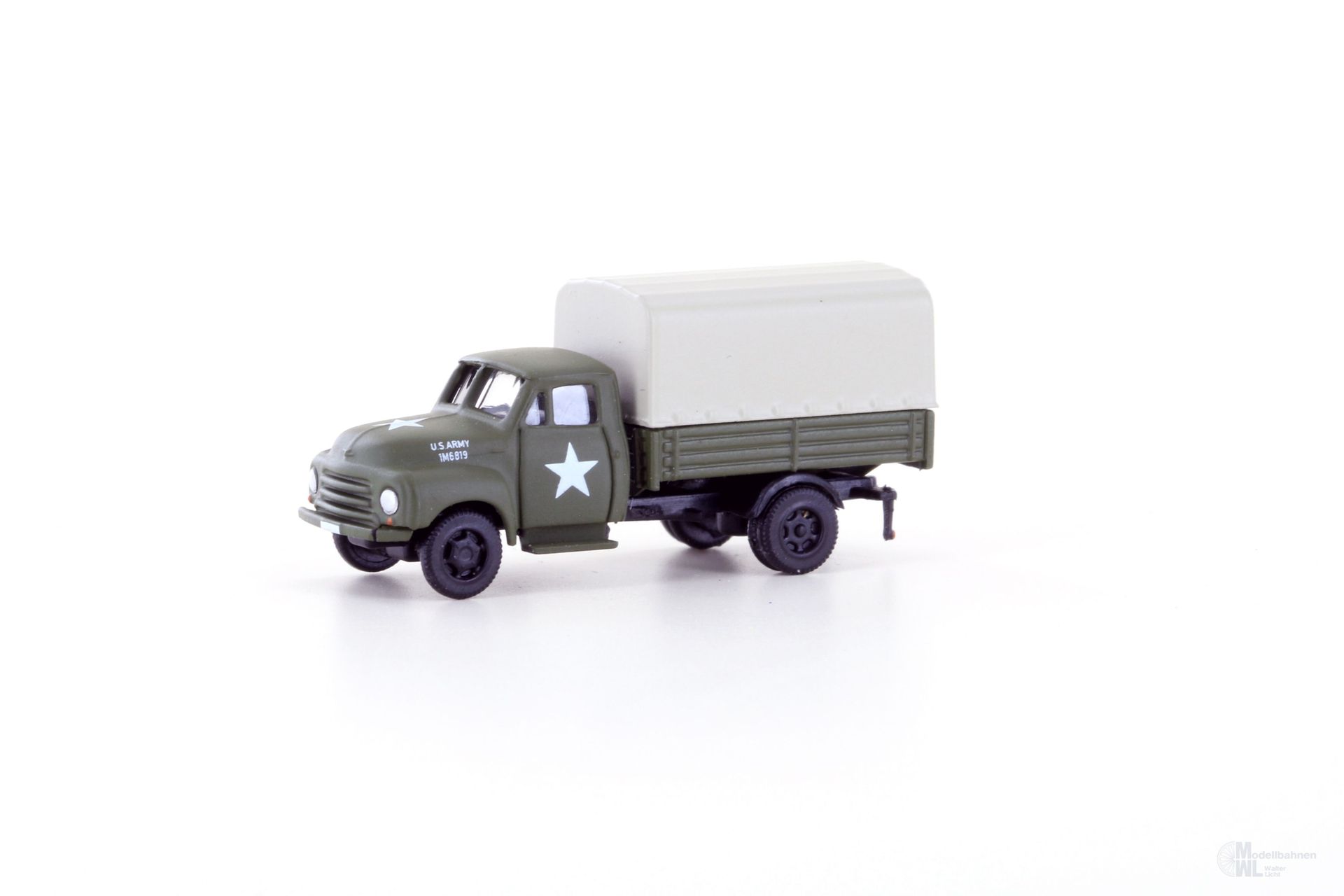 Lemke Minis 3231 - Opel Blitz Pritsche/Plane US Army N 1:160