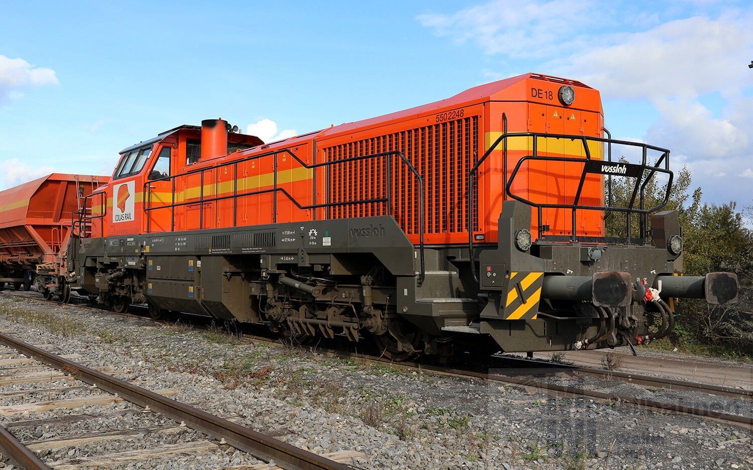 Jouef 2440 - Diesellok DE 18 Colas Rail Ep.VI H0/GL