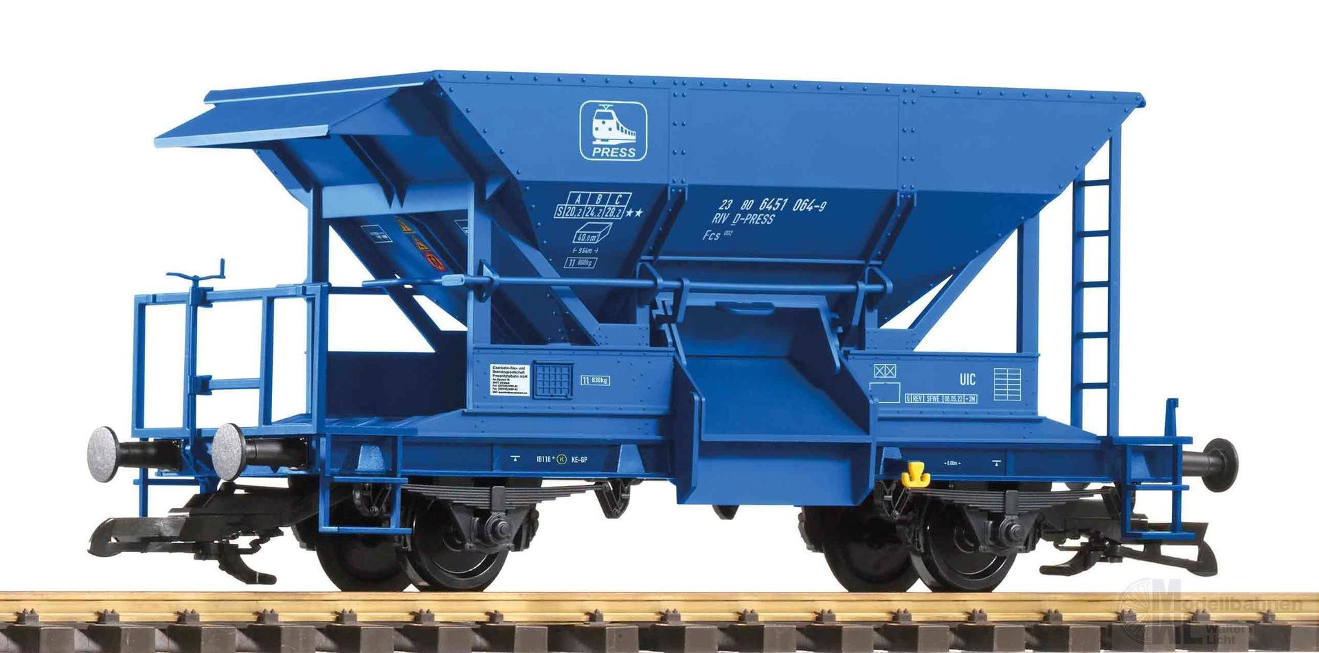 Piko 37853 - Selbstentladewagen Press Ep.VI SPUR G 1:22,5