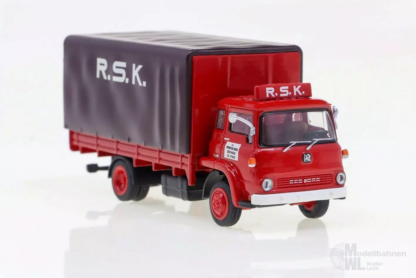 Brekina 35930 - Bedford TK Pritsche/Plane RSK/DenHaag (NL) H0 1:87