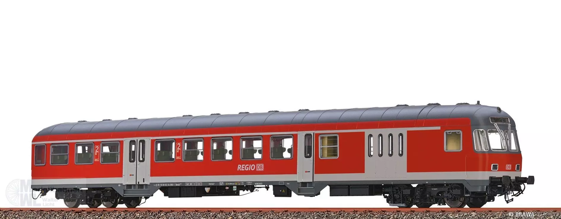 Brawa 46663 - Steuerwagen DB Ep.VI Bnrdzf 463.0 H0/WS DIGITAL EXTRA