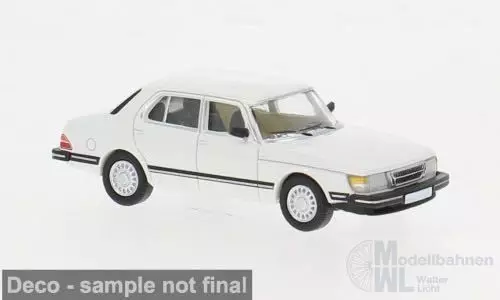 PCX-Models 870757 - Saab 900 Limousine weiss H0 1:87