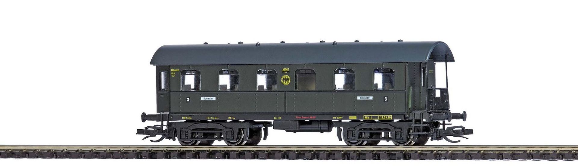 Busch 34105 - Personenwagen DRG Ep.II TT 1:120