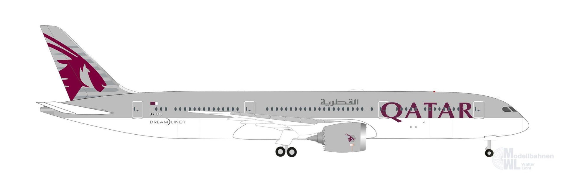 Herpa 538312 - Boeing 787-9 Qatar Airways 1:500