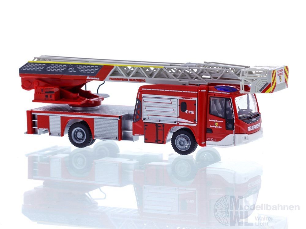 Rietze 71103 - Magirus DLK 32 n.B. FW Herzberg a. Harz H0 1:87