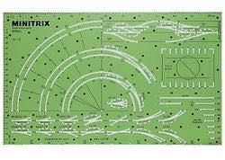 Trix 66600 - Gleisschablone N 1:160