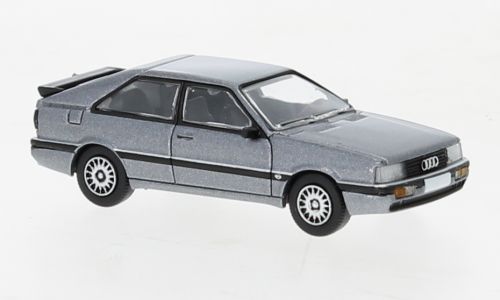 PCX-Models 870269 - Audi Coupe metallic-dunkelgrau 1985 H0 1:87