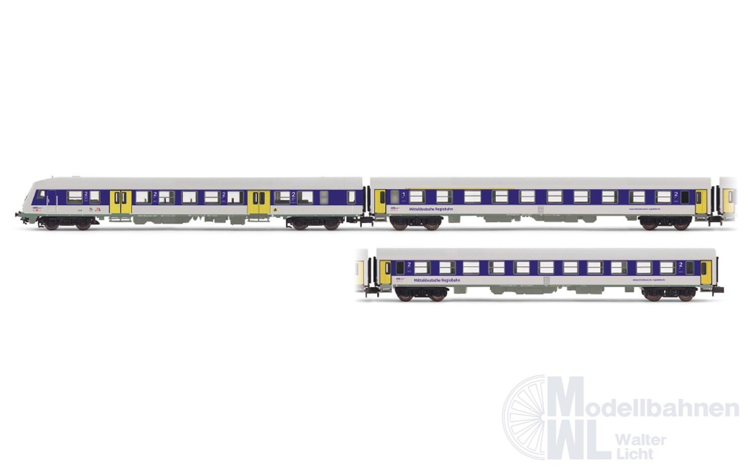 Arnold 4368 - Nahverkehrswagen Set MRB Ep.VI 3.tlg. N 1:160