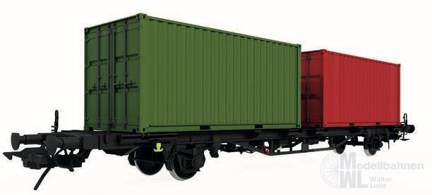 Lenz 42350-01 - Containertragwagen DB Ep.IV mit 20' Container Spur 0