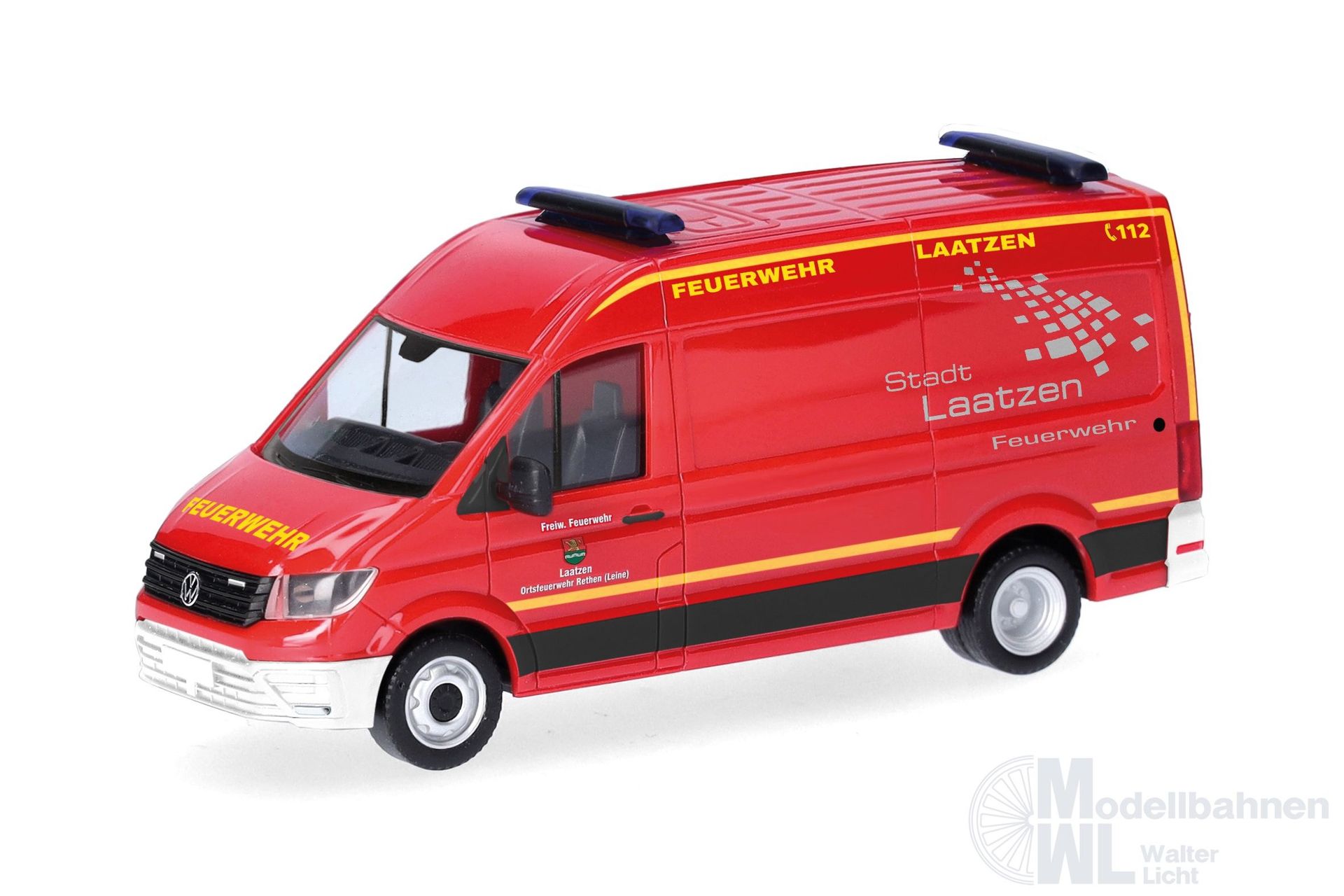 Herpa 098236 - VW Crafter Kast. HD FW Laatzen H0 1:87