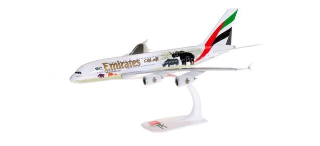 Herpa 612180 - Airbus A380 Emirates United for Wildlife (No.2) 1:250