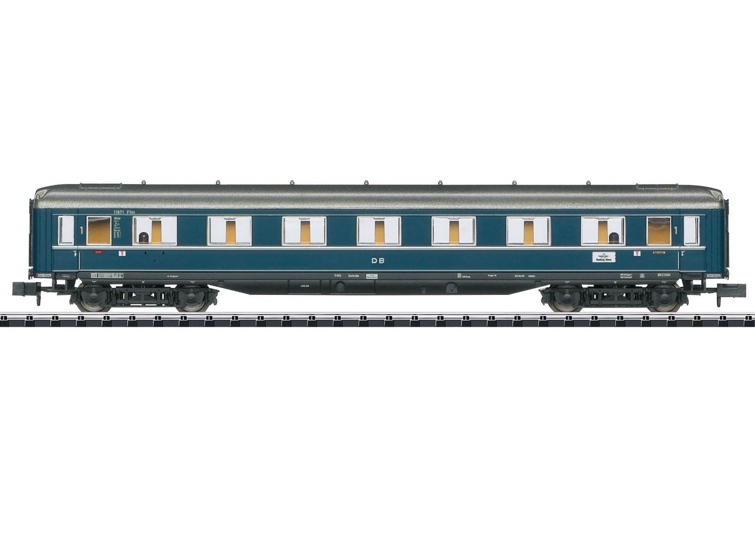 Trix 15599 - Personenwagen DB Ep.III Senator N 1:160