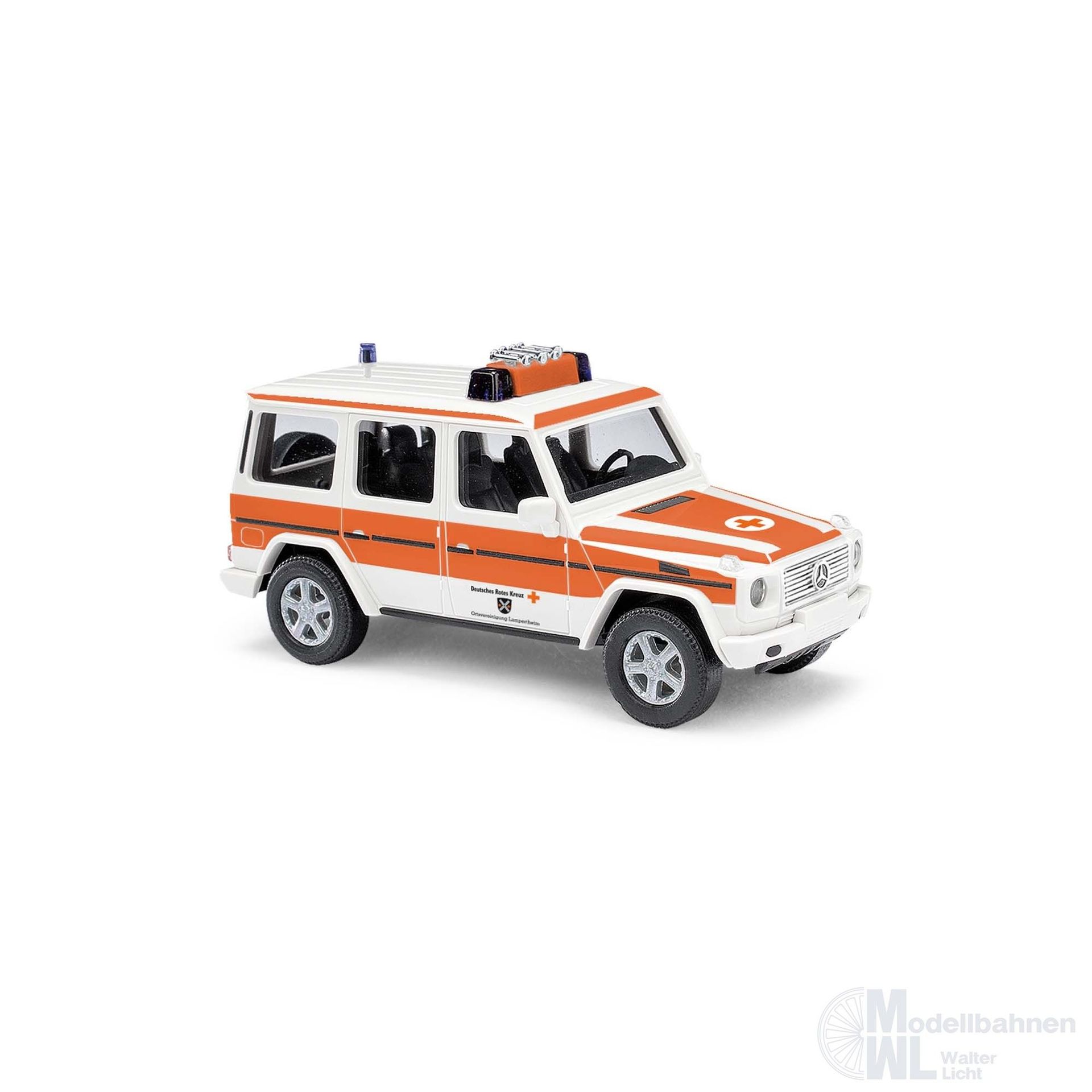 Busch 51422 - Mercedes G 90 DRK Lampertheim H0 1:87