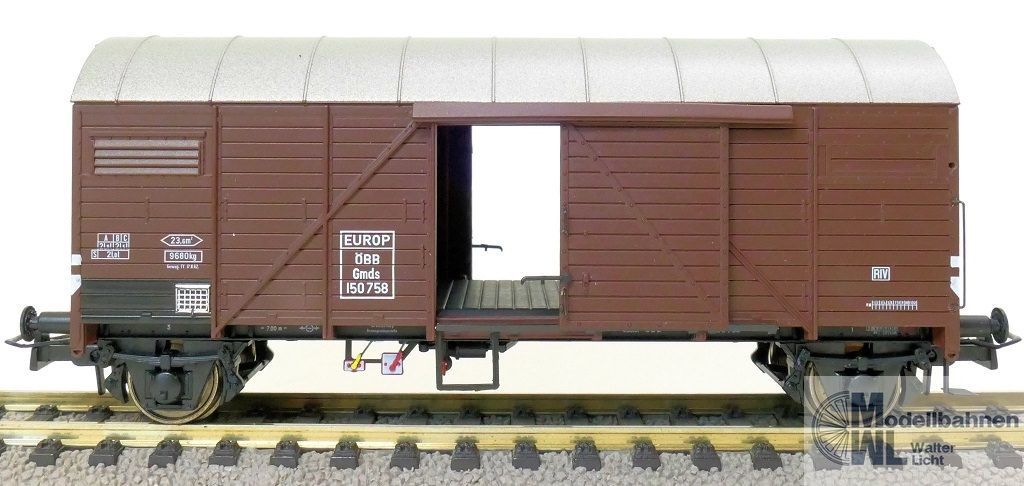 Exact Train 23689 - Güterwagen gedeckt ÖBB Ep.III Gmds H0/GL