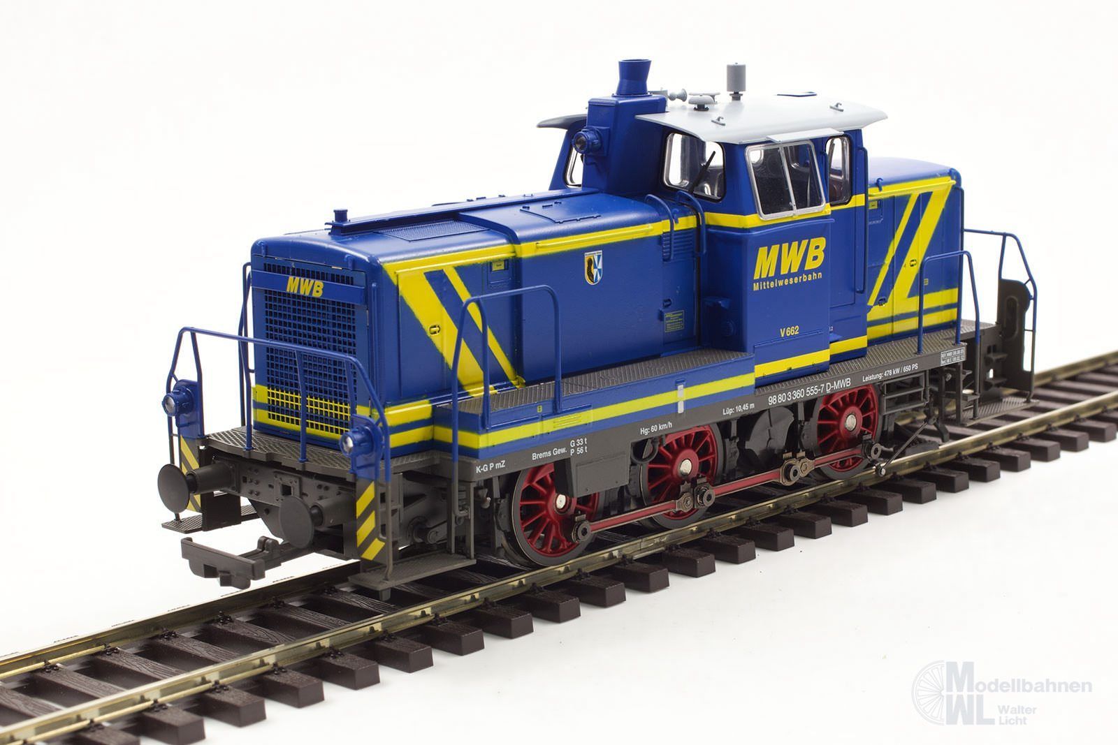 Lenz 40143-05 - Diesellok V66 Mittelweserbahn Ep.VI Spur 0