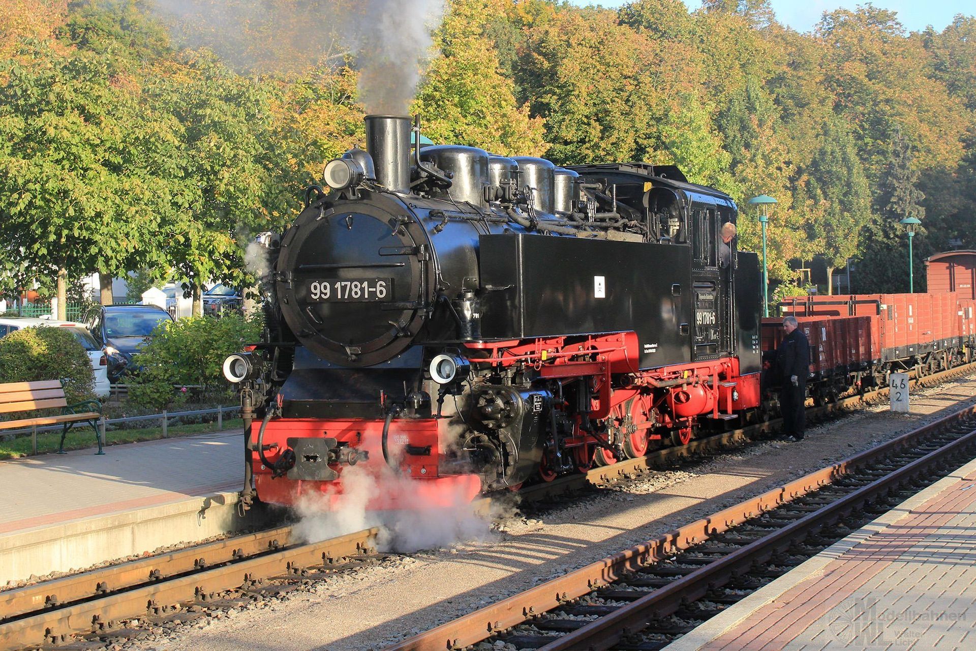 Bemo 1017896 - Dampflok BR 99 1781-6 RüBB Ep.VI Fertigmodell H0e