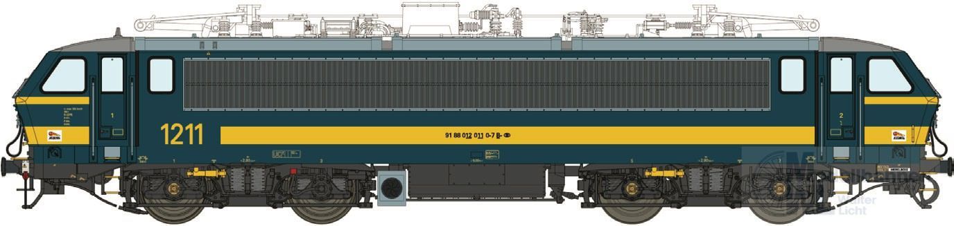 LS Models 12097DC - E-Lok HLE 12 SNCB Ep.VI H0/GL