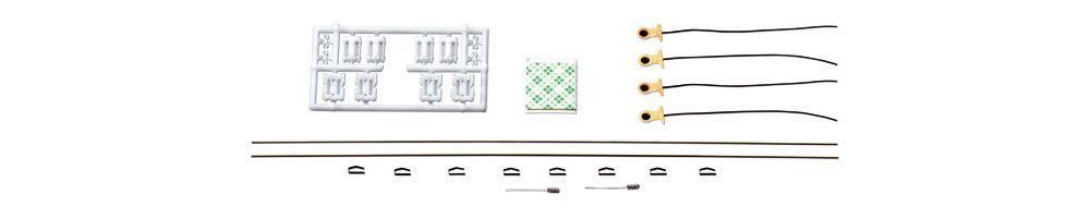 Roco 40361 - Universal-Beleuchtungssatz für kurze Waggons H0