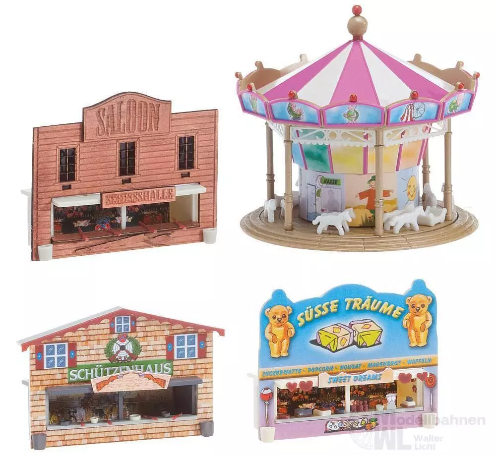 Faller 231722 - Kirmes-Set N 1:160