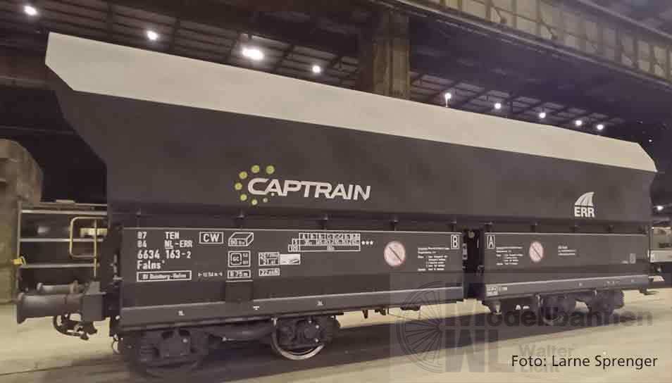 Piko 47749 - Schüttgutwagen Captrain Ep.VI TT 1:120