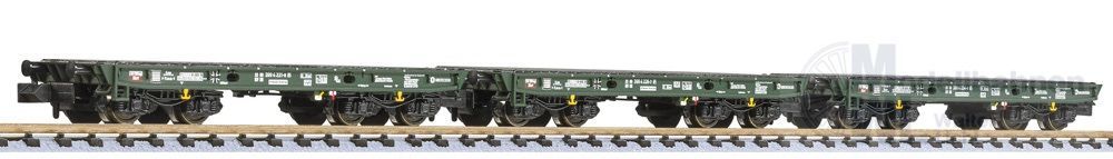 Liliput 260177 - Schwerlastwagen Set BW Ep.V 3.tlg. Rlmmp Bundeswehr N 1:160