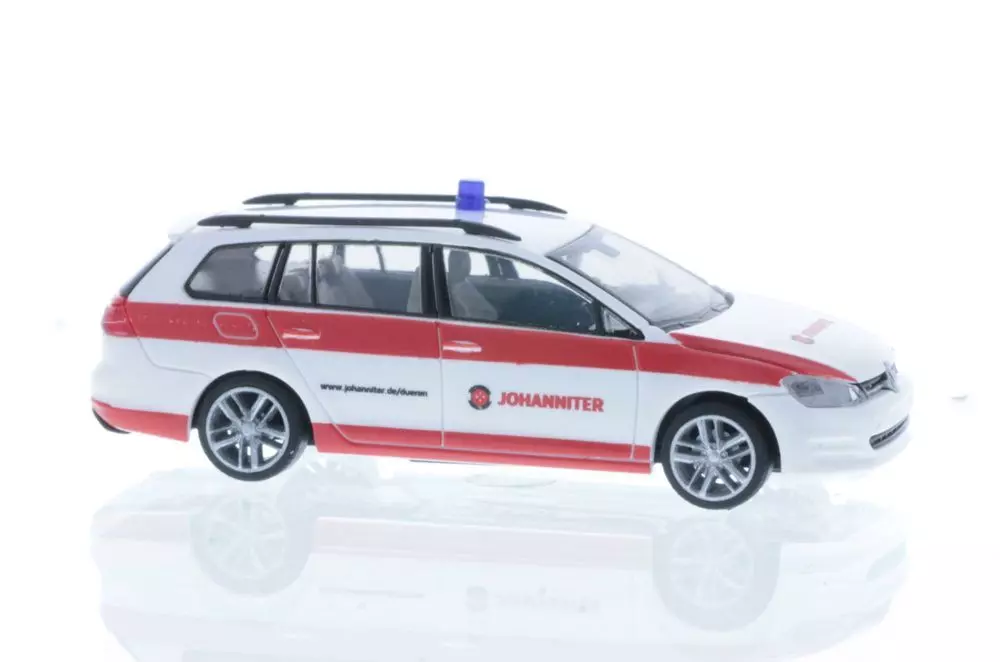 Rietze 53322 - Volkswagen Golf 7 Variant Johanniter RV Aachen-Düren-Heinsberg H0 1:87