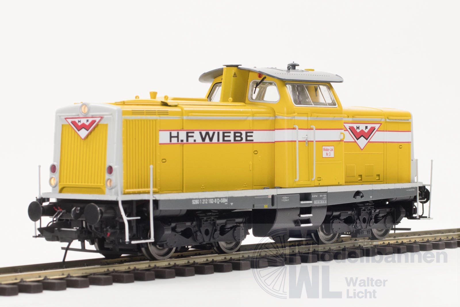 Lenz 40134-05 - Diesellok BR 212 Wiebe Ep.IV Lok Nr. 3 Spur 0