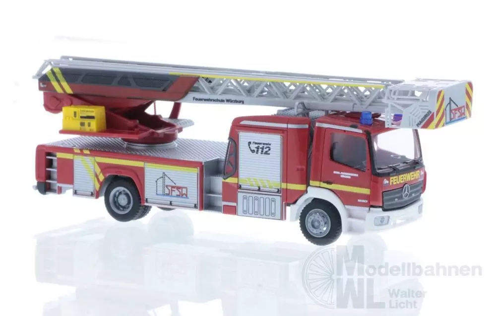 Rietze 71652 - Magirus DLK Atego ´19 Staatl. Feuerwehrschule Würzburg H0 1:87