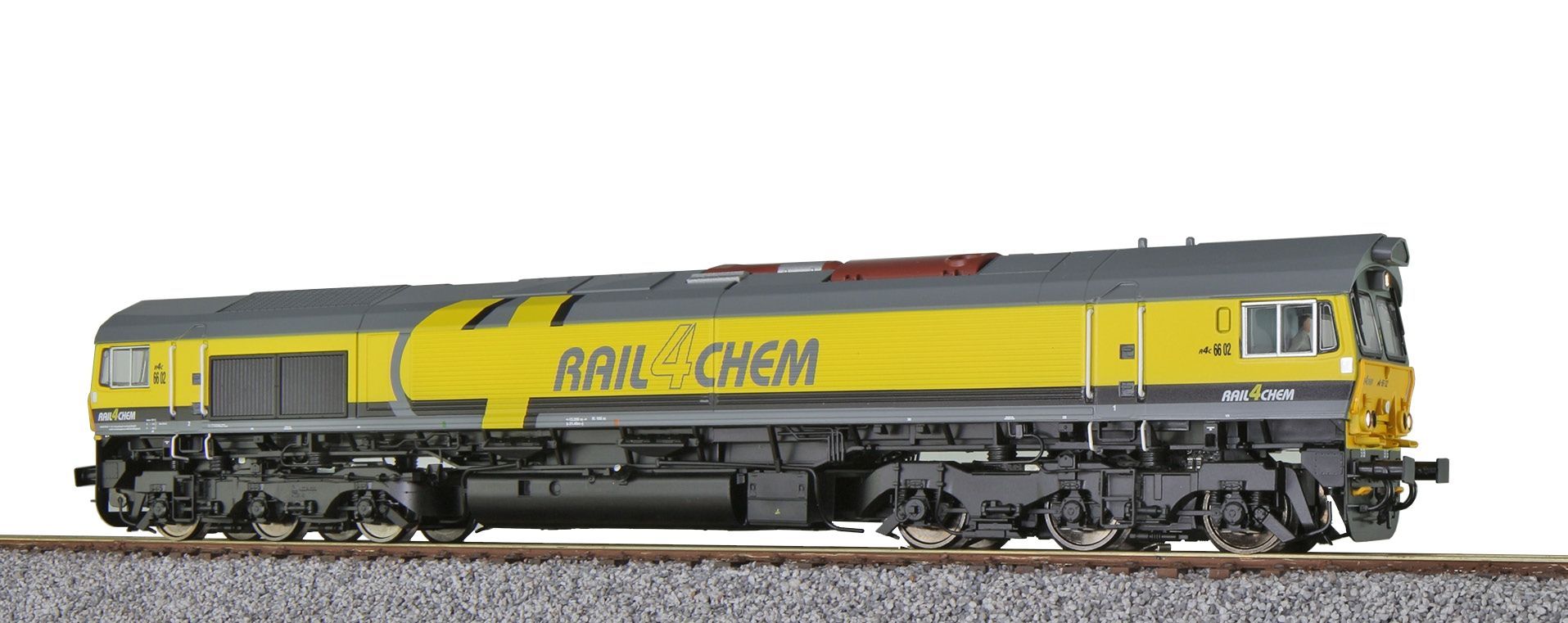 ESU 31364 - Diesellok Rail4Chem Ep.VI grau/gelb H0/GL/WS