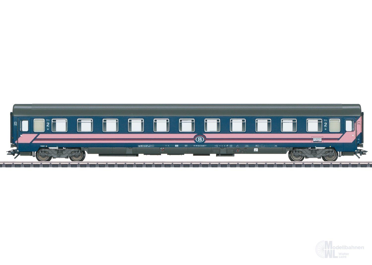 Märklin 43525 - Schnellzugwagen SNCB Ep.V BI6 2.Kl. H0/WS