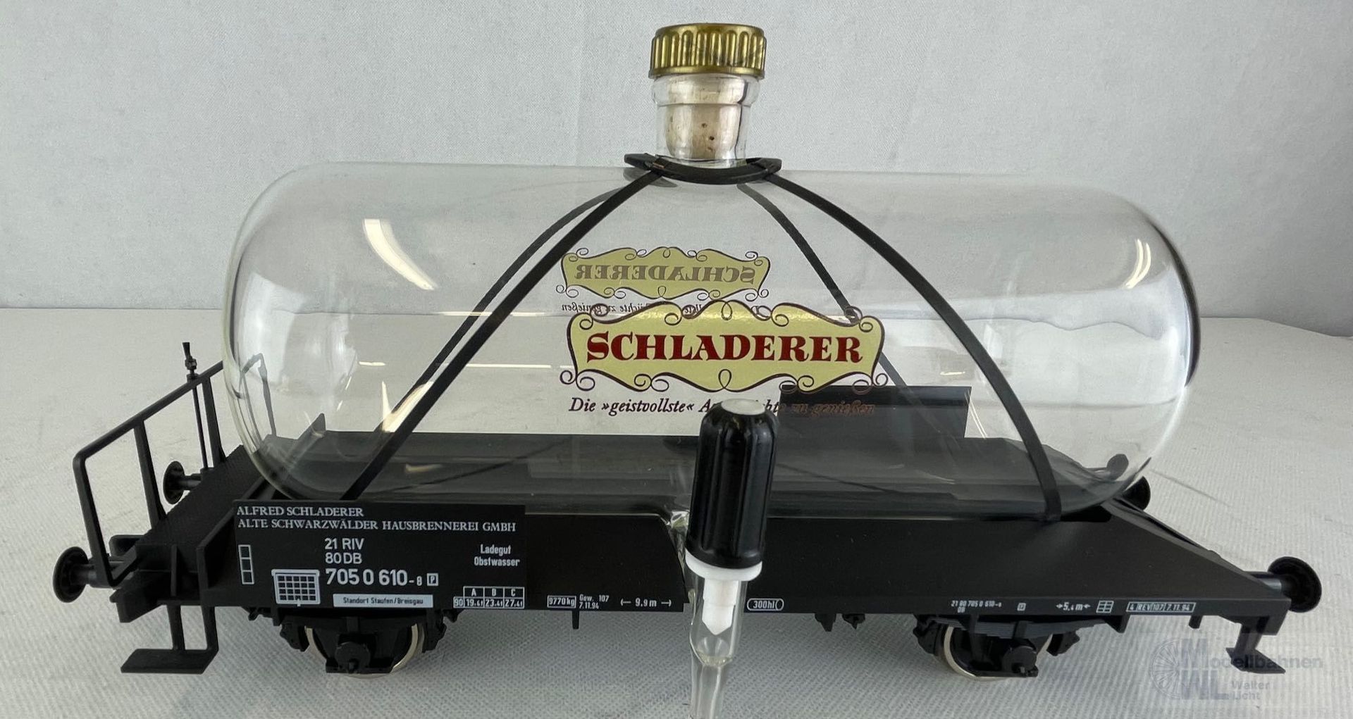 GEBRAUCHTWARE 5428 - MÄRKLIN - Glaskesselwagen DB Ep.IV Schladerer Spur 1