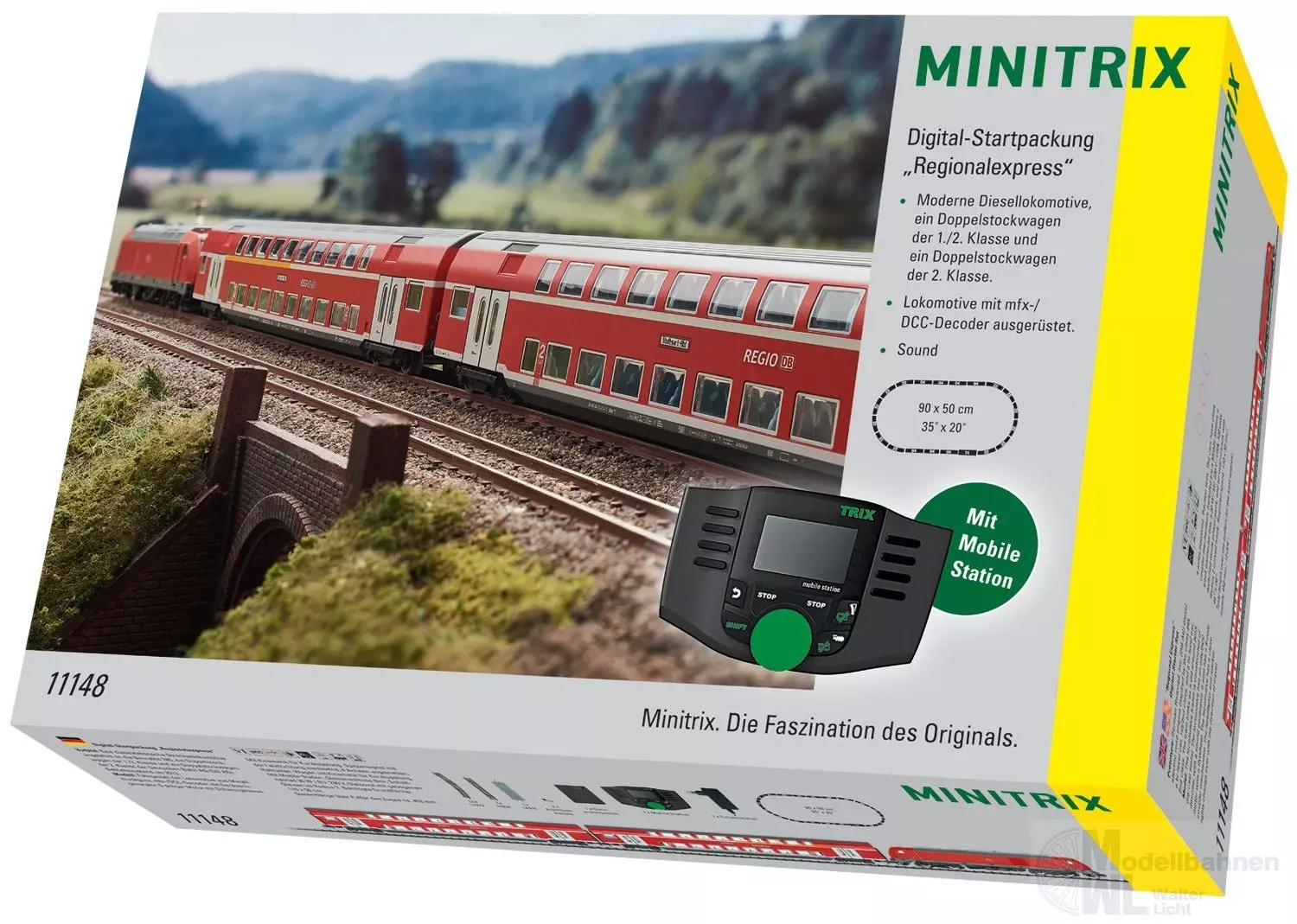 Trix 11148 - Startpackung Regionalexpress DB AG N 1:160