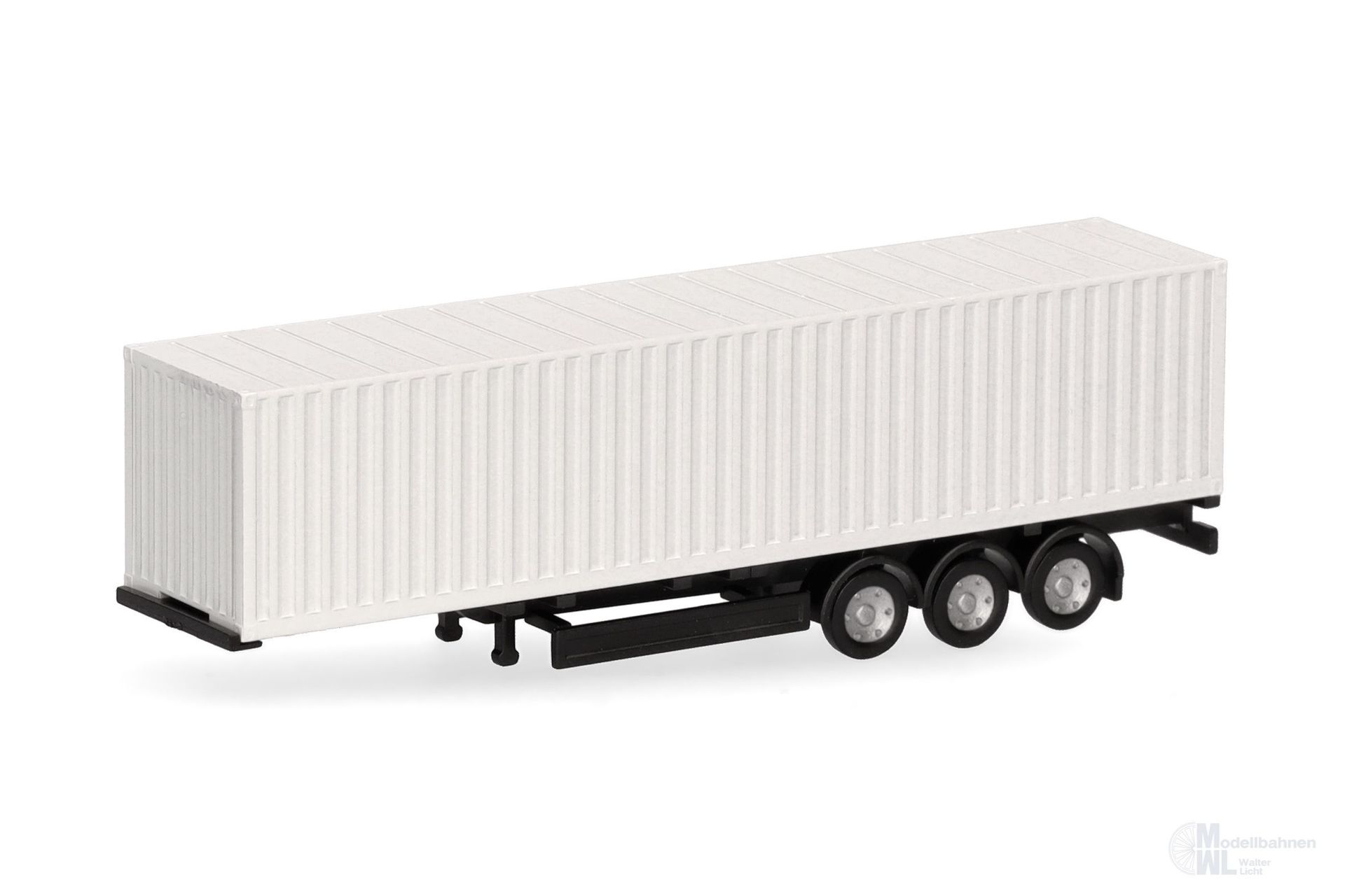 Herpa 086158 - Teileservice Auflieger 40ft Container 3a N 1:160