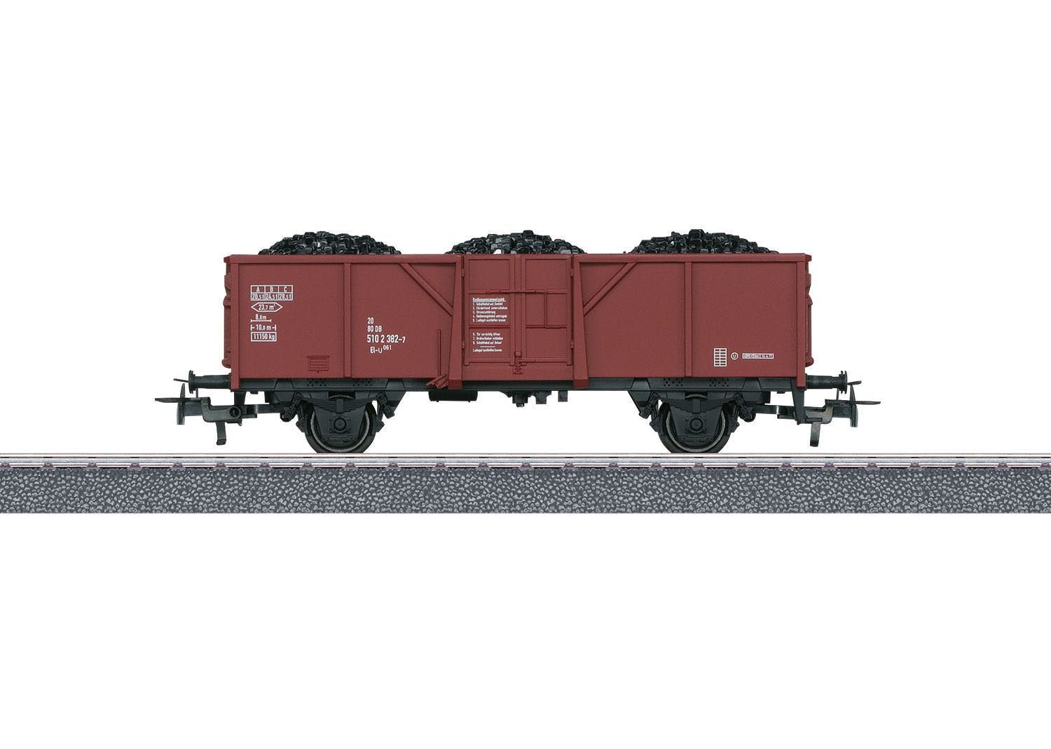 Märklin 4431 - Güterwagen offen DB Ep.IV beladen H0/WS