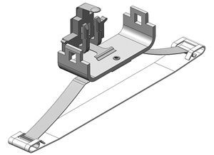 Liliput 938996 - Schleifer für Innenbeleuchtung Drehgestellwagen H0/GL