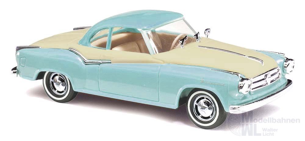 Busch 43118 - Borgward Isabella Coupé blau H0 1:87