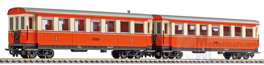 Liliput 340508 - Personenwagen Set Zillertalbahn Ep.IV 2.tlg. H0e