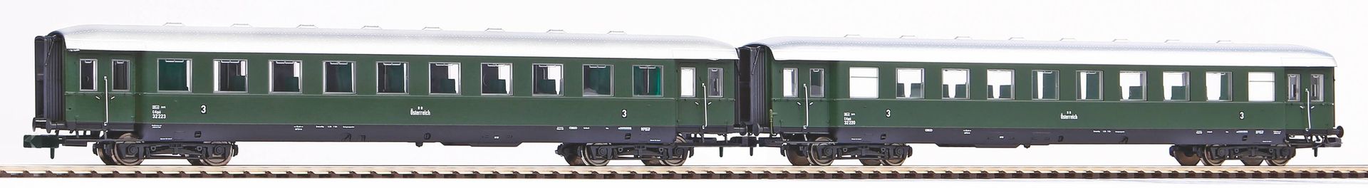 Piko 40622 - 2er Set Schürzeneilzugwagen ÖBB Ep.III N 1:160